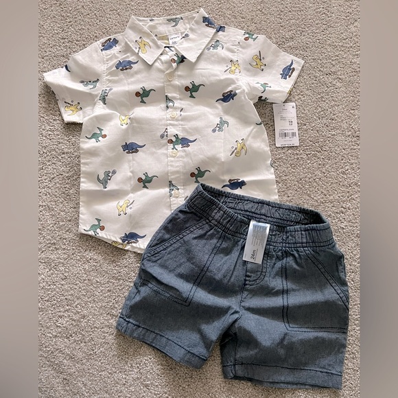 Carter's Matching Sets Nwt Carters Toddler Boy Matching Set Poshmark